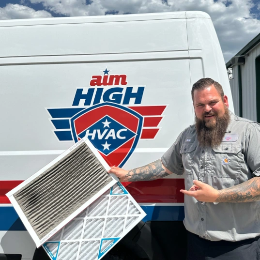 Professional AC maintenance service helping HVAC equipment run efficiently